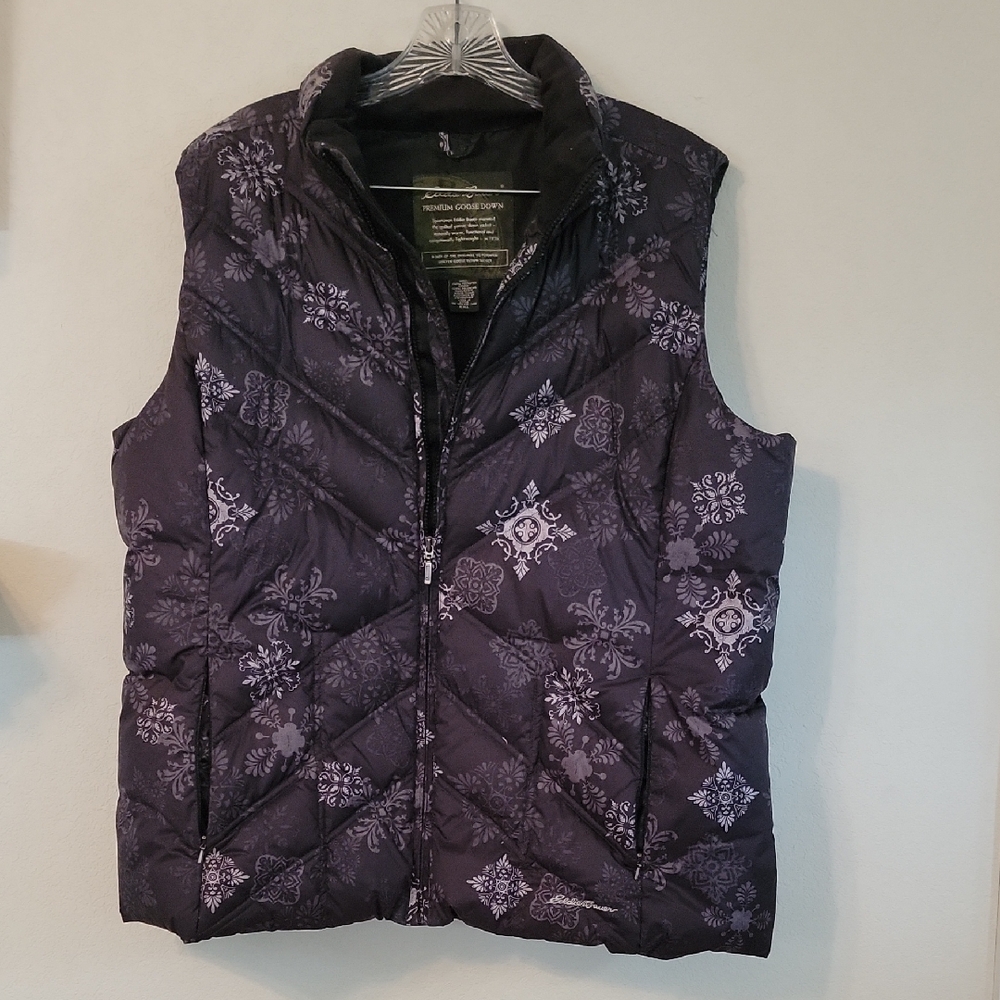 Eddie Bauer Premium Goose Down Jacket With Pockets